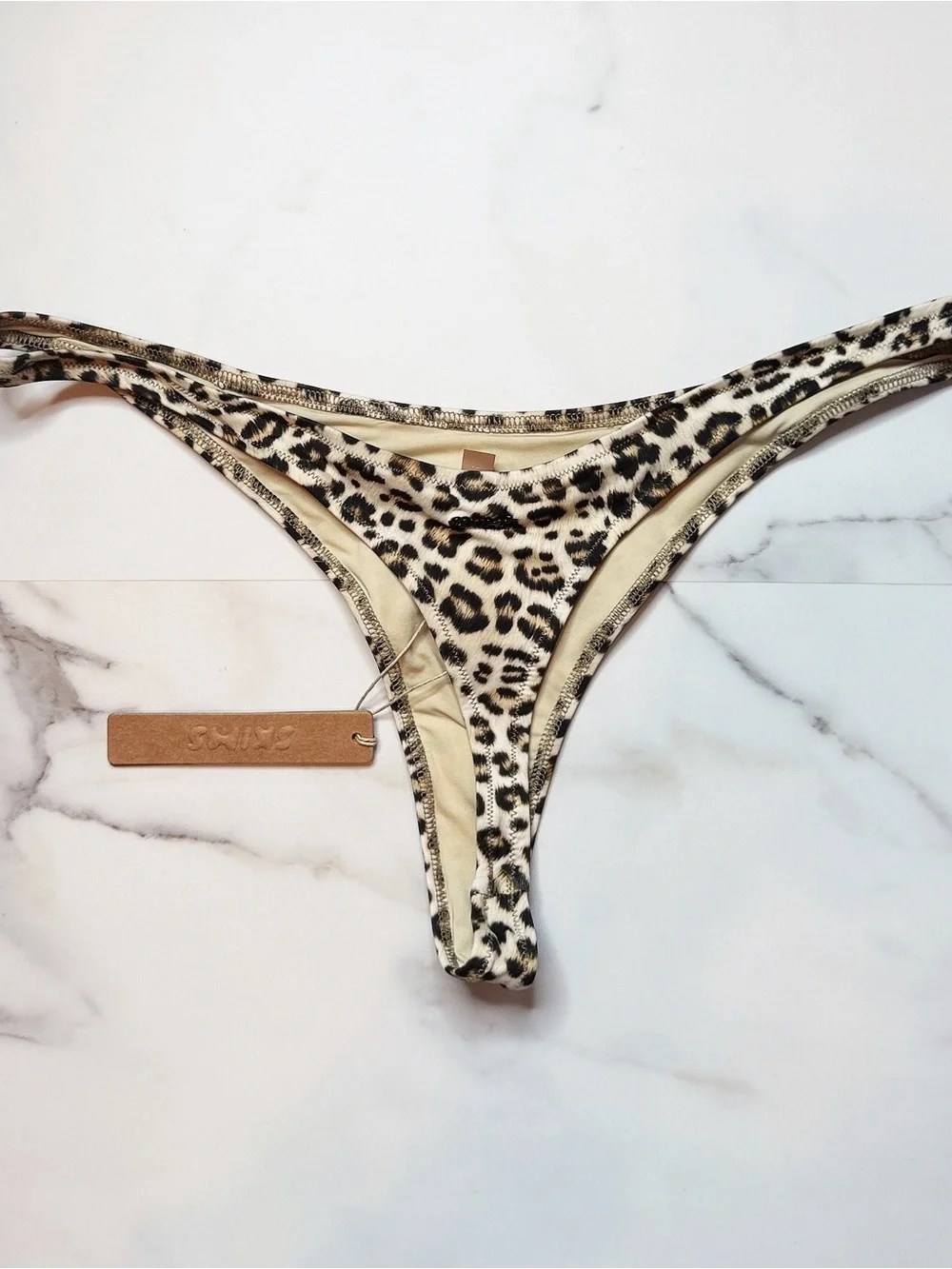 NWT Skims Signature Swim Thong Bikini Bottom